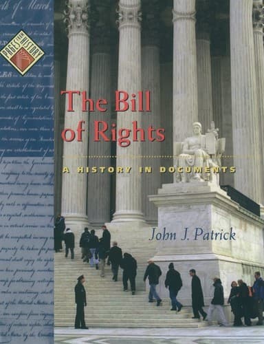 The Bill of Rights cover