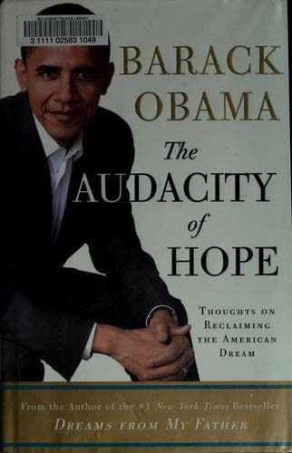 The Audacity of Hope cover