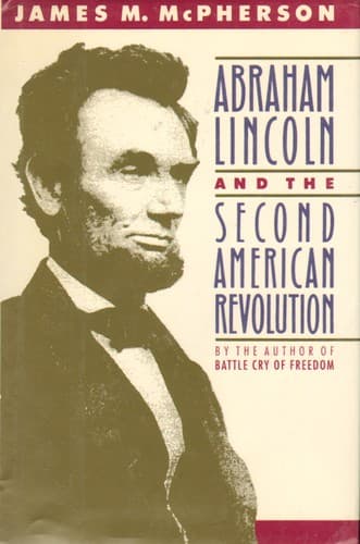 Abraham Lincoln and the second American Revolution cover