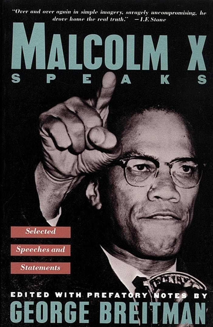 Malcolm X Speaks cover