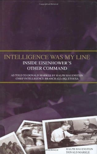 Intelligence Was My Line cover