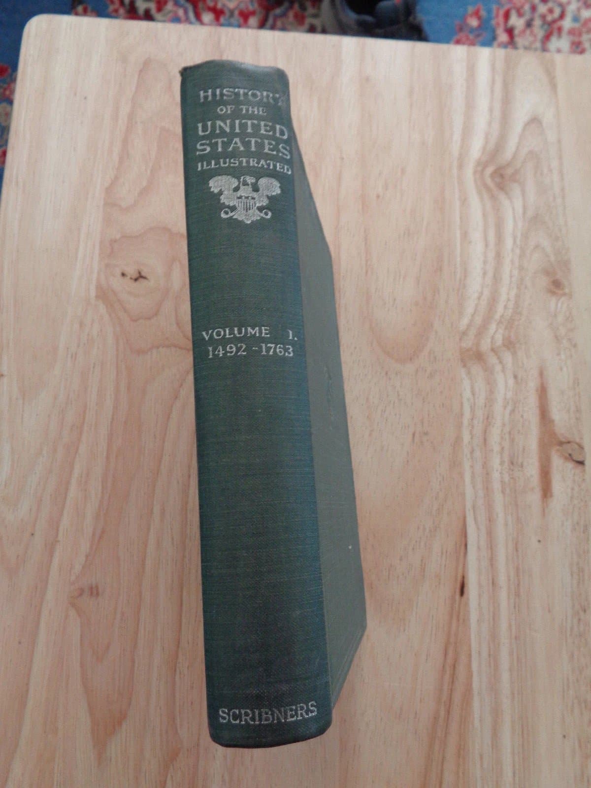 History of theUnited States Volume 1 cover