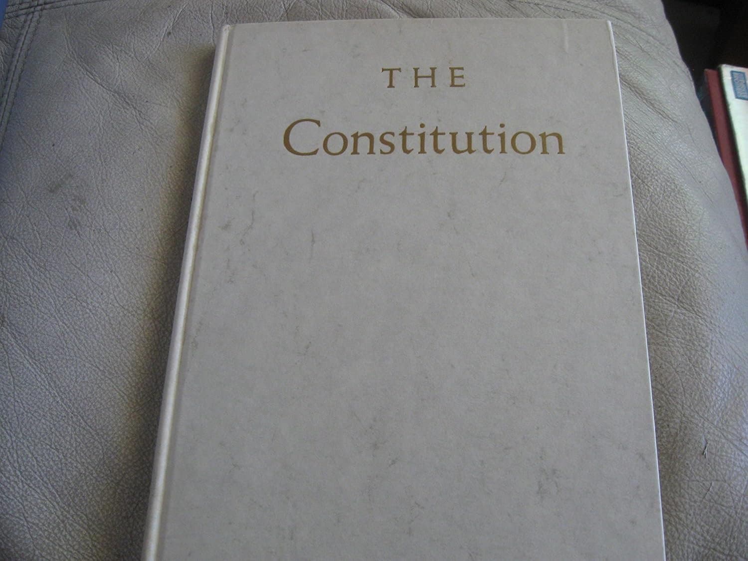 The /Constitution cover