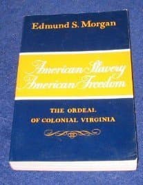 American Slavery American Freedom cover