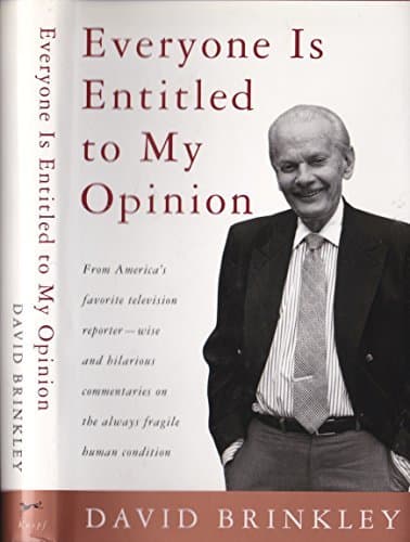 Everyone Is Entitled to My Opinion cover